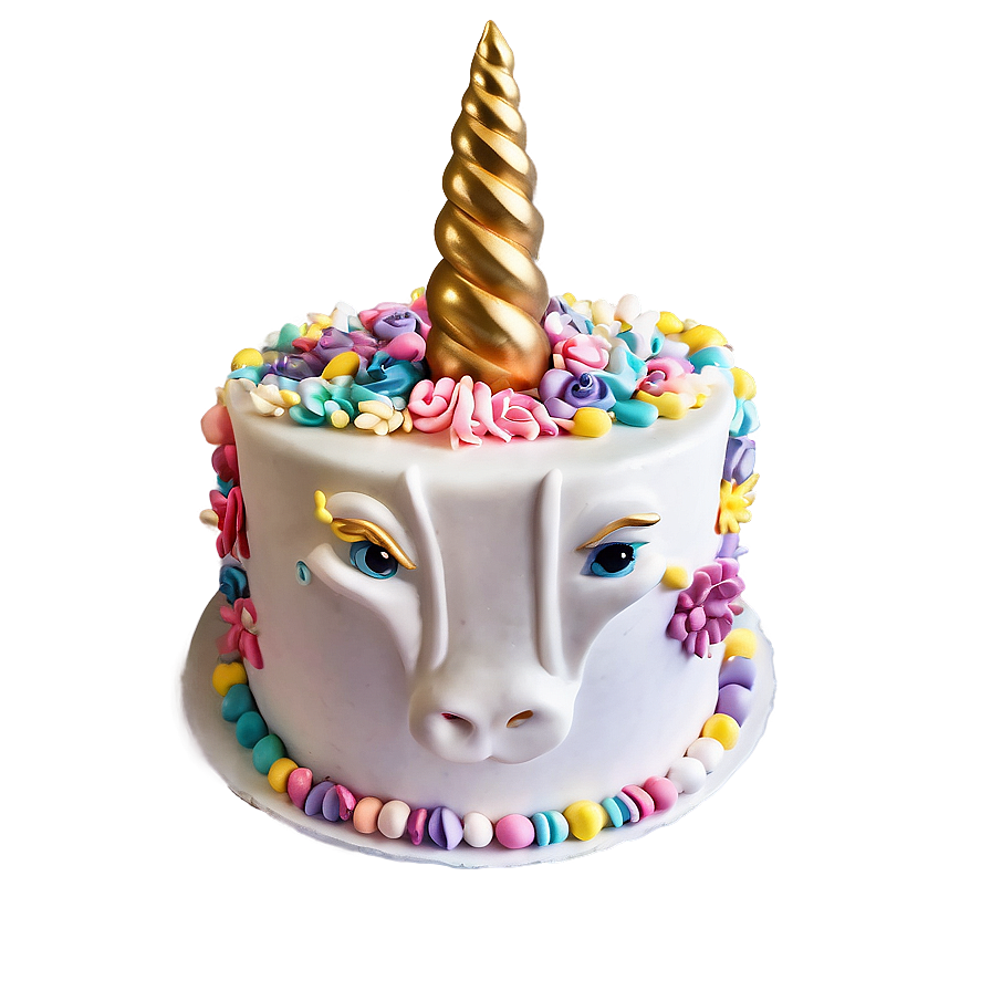 Unicorn Birthday Cake Png Lcr PNG image