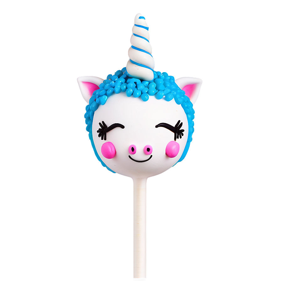 Unicorn Cake Pop Png Hau PNG image