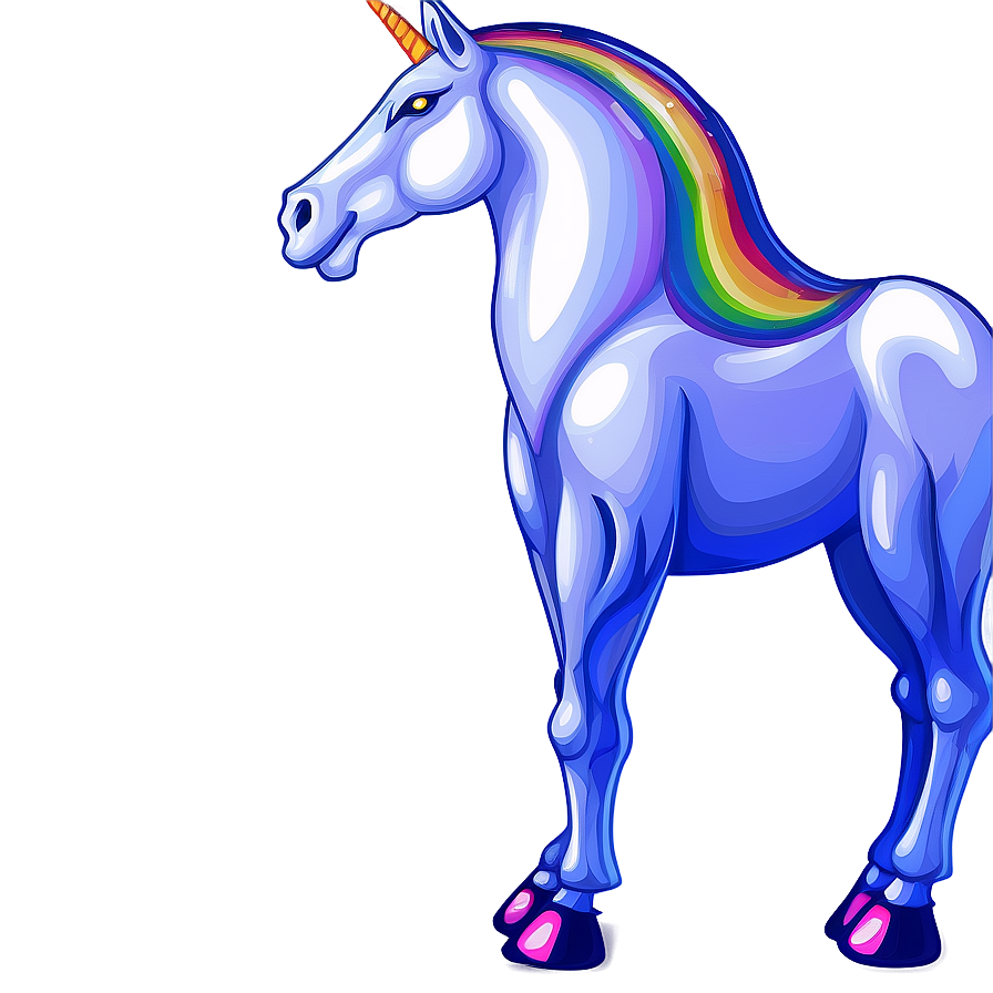 Unicorn Clipart B PNG image