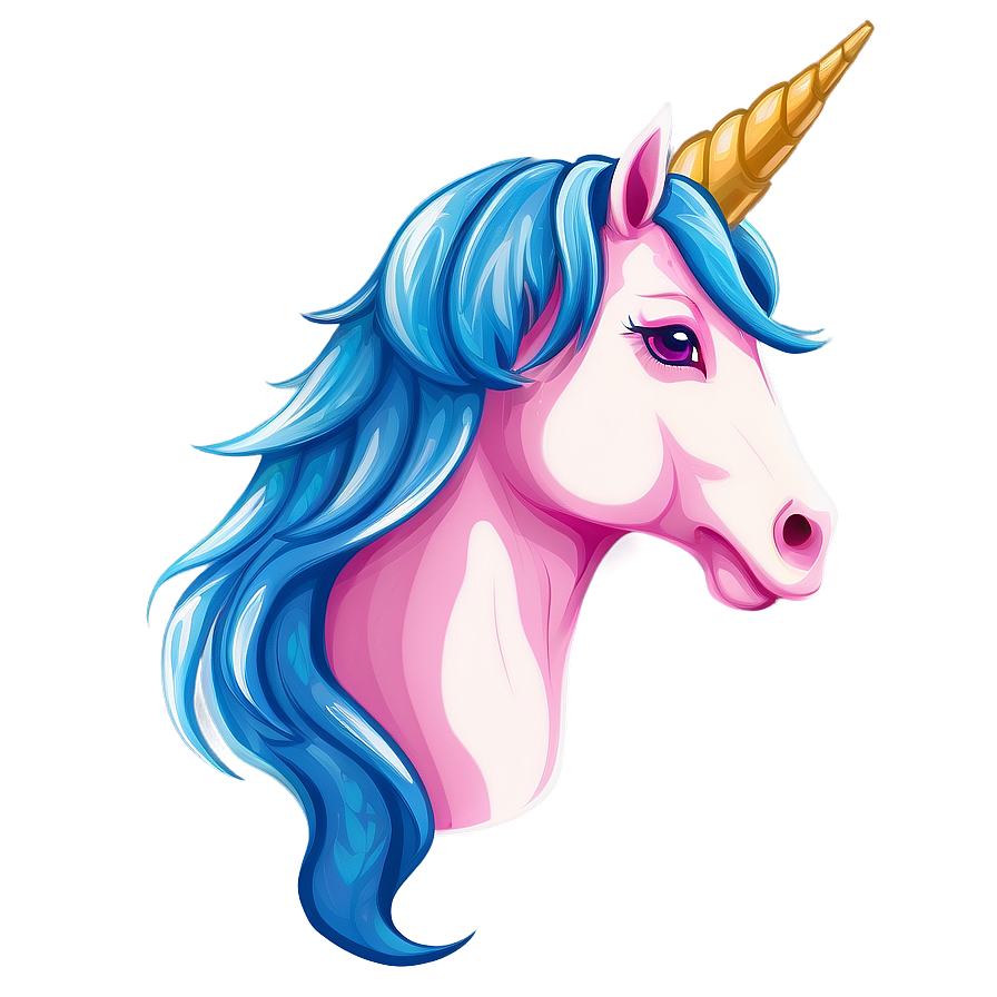 Unicorn Head Clipart Png 14 PNG image