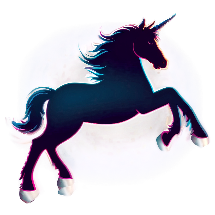 Unicorn Silhouette Clipart Png Uxp PNG image