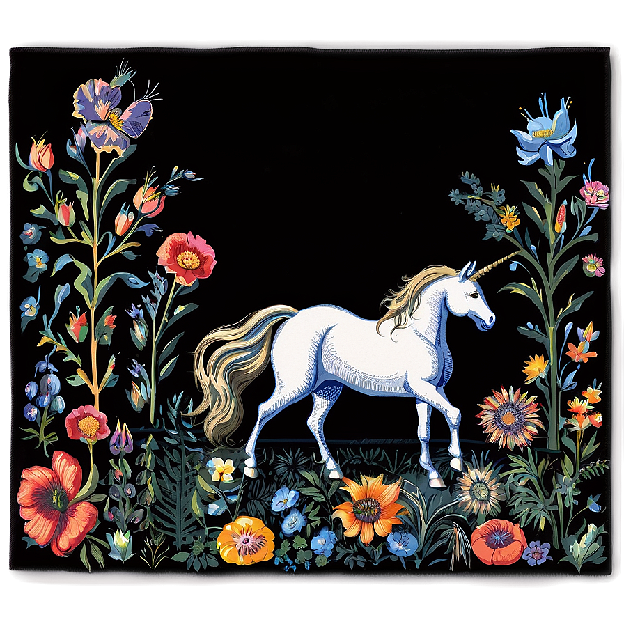 Unicorn Tapestry Png 49 PNG image