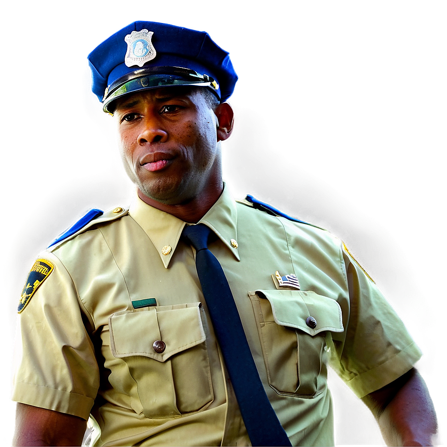 Uniformed Police Officer Png 06252024 PNG image