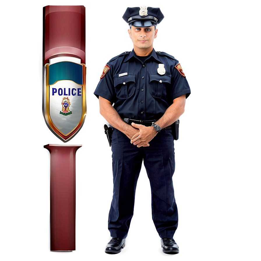 Uniformed Police Officer Png Qwx PNG image