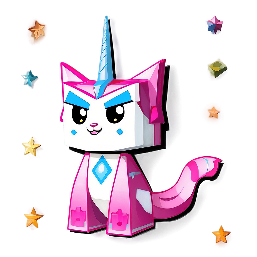 Unikitty In Dreamland Png 1 PNG image