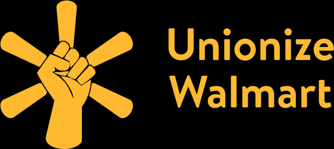 Unionize Walmart Graphic PNG image