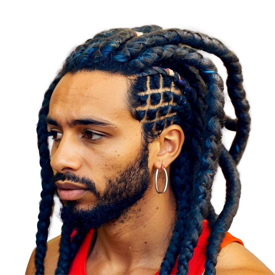 Unique Dreads Styles Png 38 PNG image