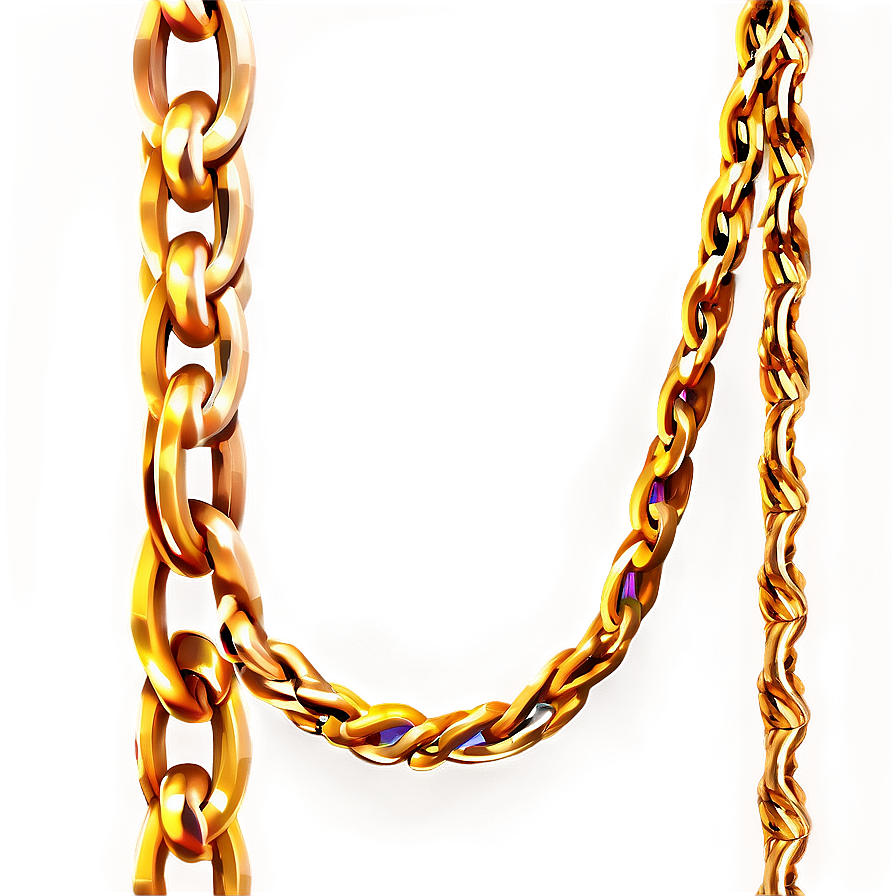 Unique Gold Chain Png Jyj77 PNG image