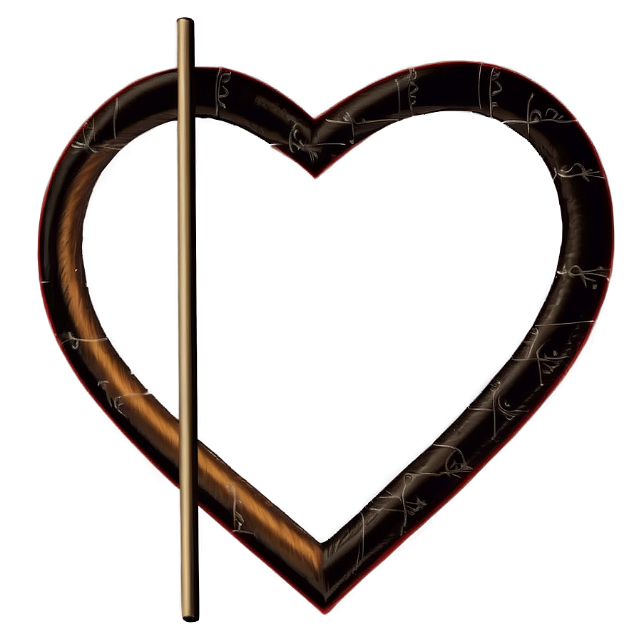 Unique Heart Drawing Png 38 PNG image