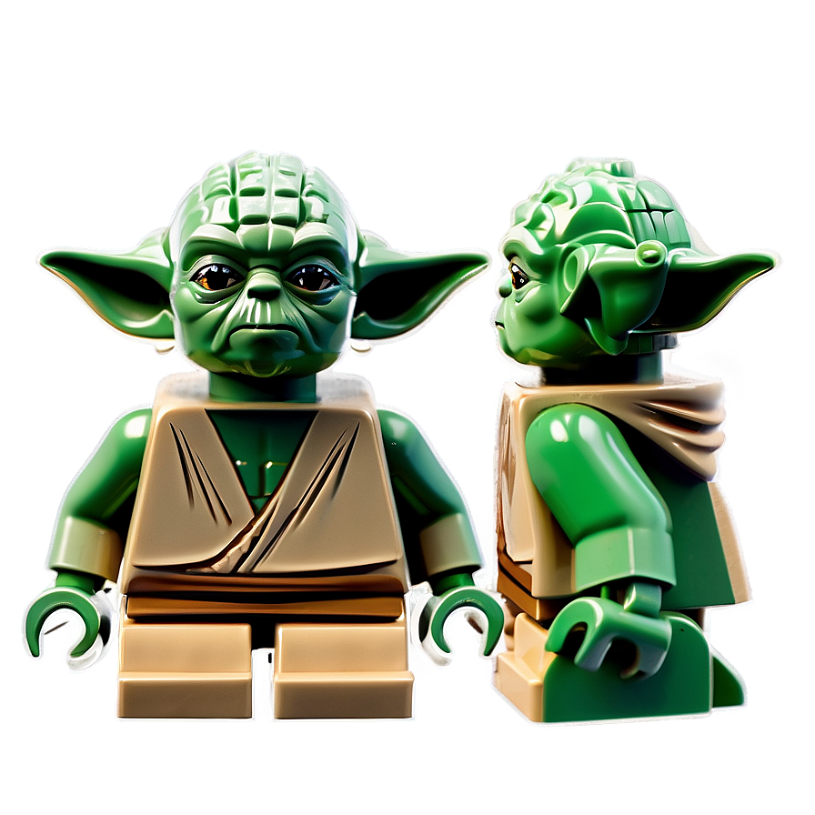 Unique Lego Yoda Piece Png 06282024 PNG image