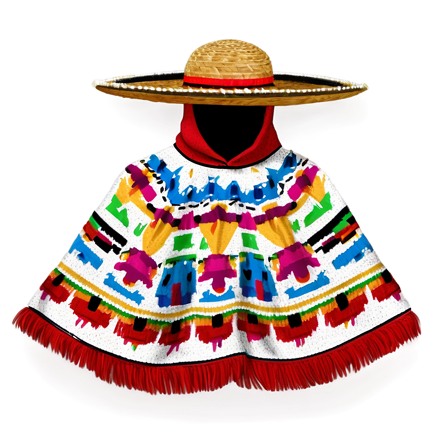 Unique Mexican Poncho Pattern Png Jxd84 PNG image