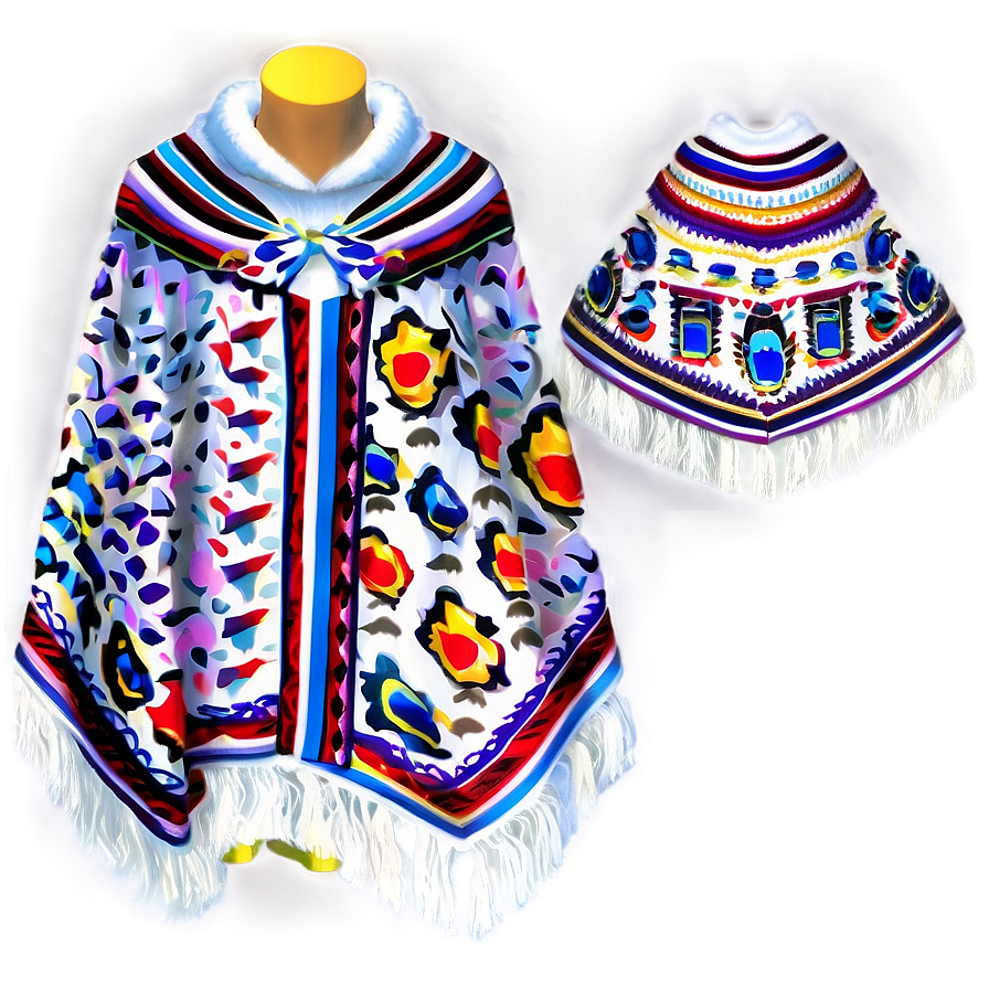 Unique Mexican Poncho Pattern Png Xqk80 PNG image