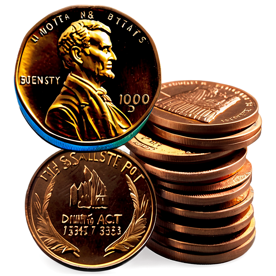 Unique Pennies Set Png 57 PNG image