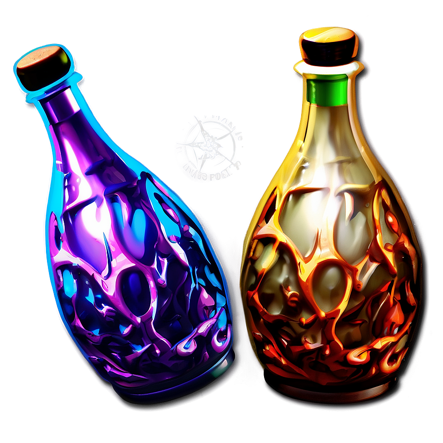 Unique Potion Bottle Png 59 PNG image