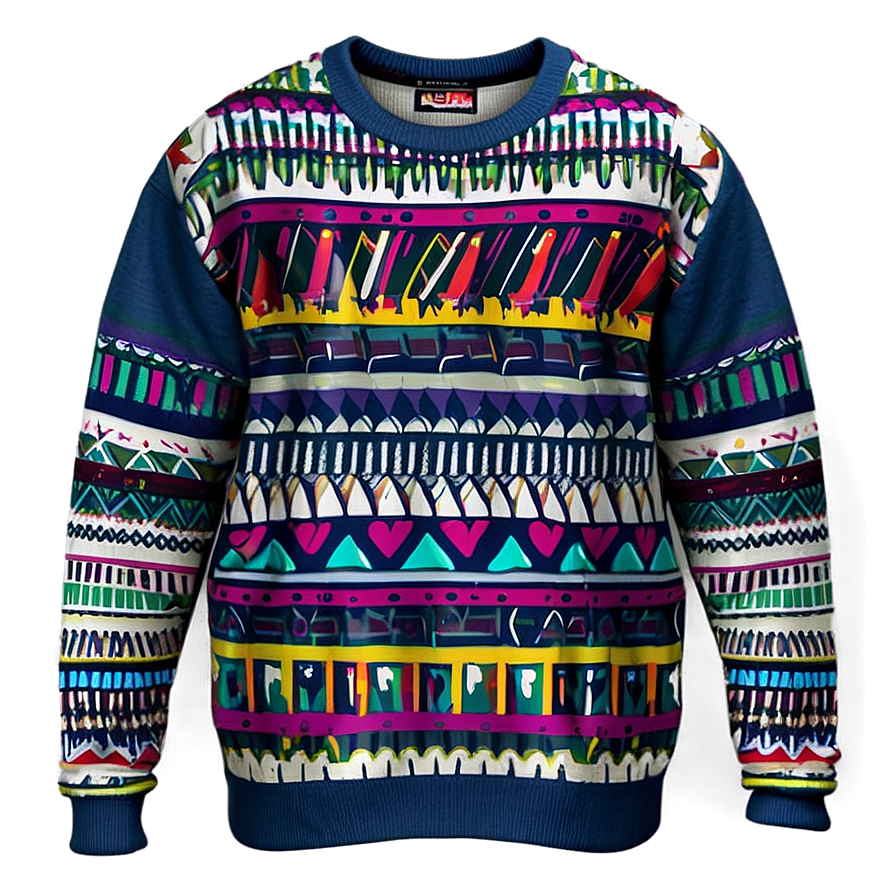 Unique Sweater Design Png Fec PNG image