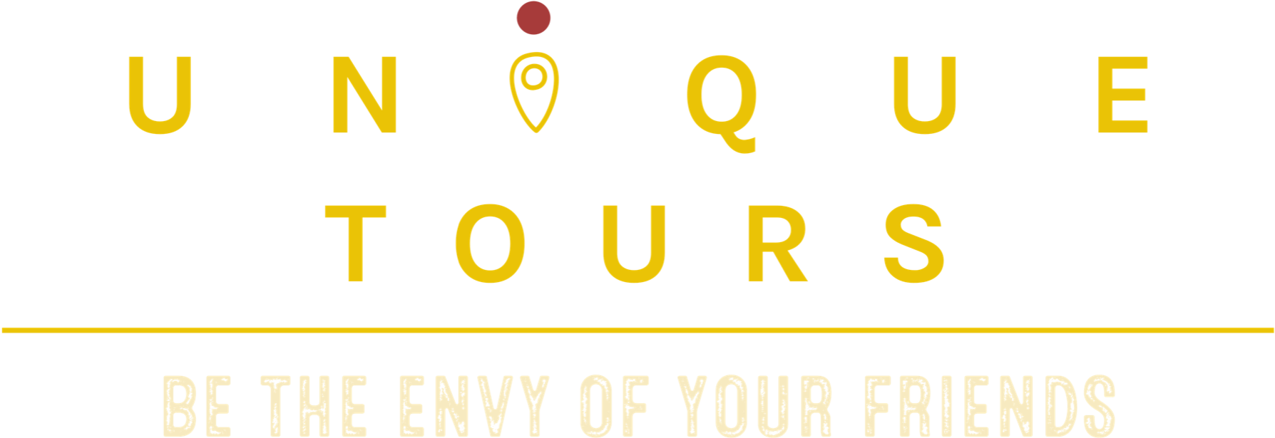 Unique Tours Logo Tagline PNG image