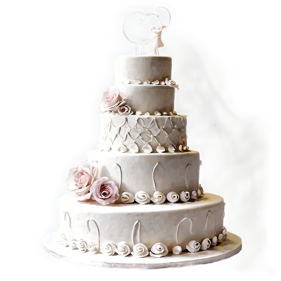 Unique Wedding Cake Png 06122024 PNG image