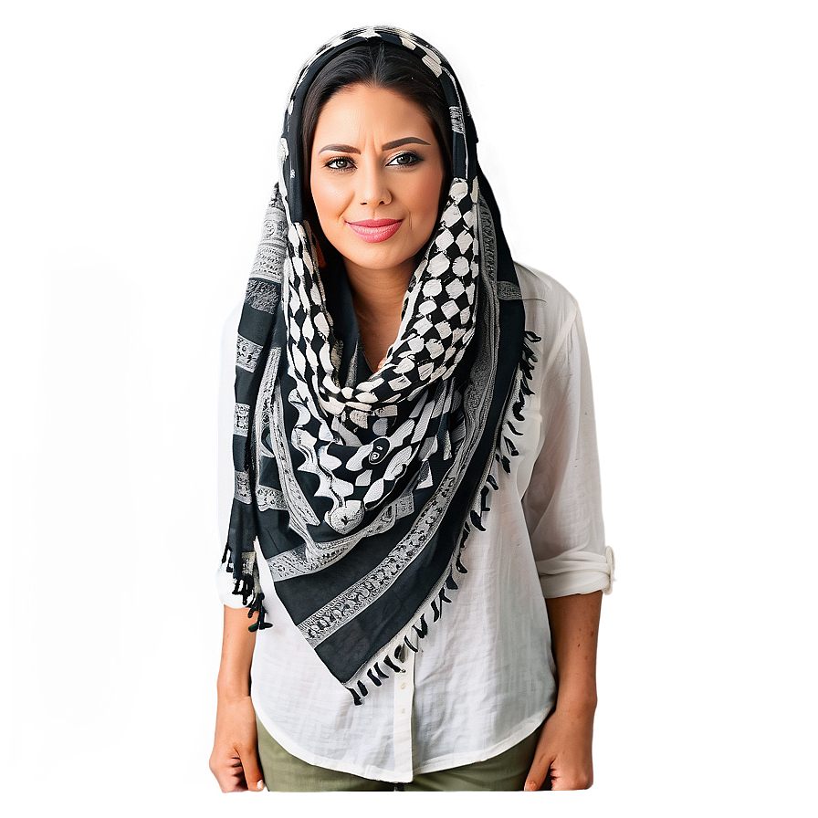 Unisex Keffiyeh Fashion Accessory Png 39 PNG image