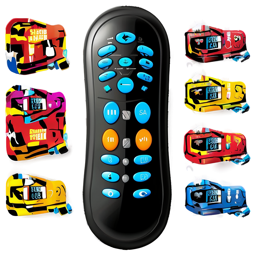 Universal Remote Control Png Rve37 PNG image