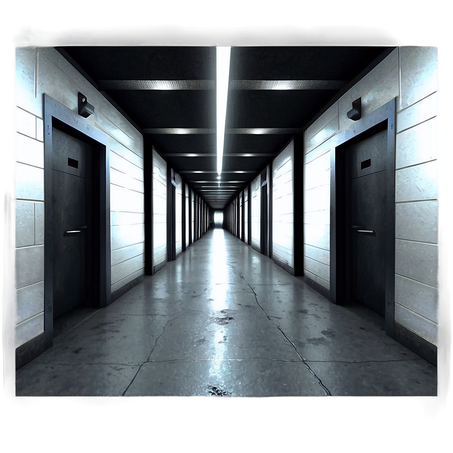 Unsettling Dark Corridor Png Sfe90 PNG image