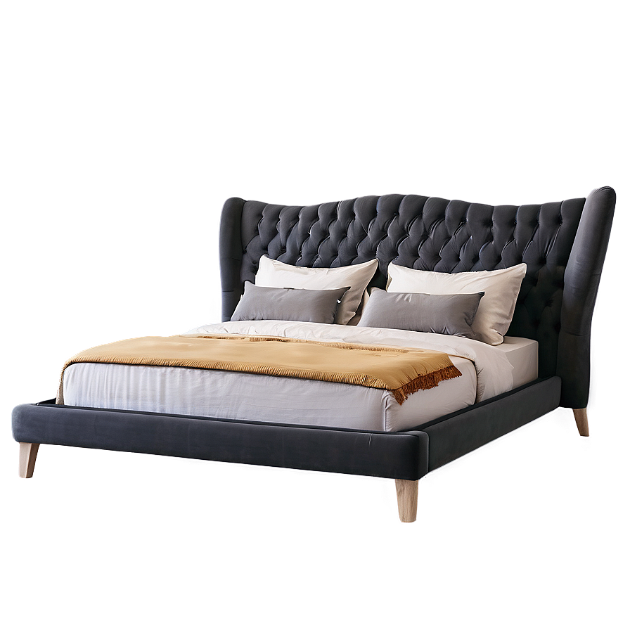 Upholstered Bed Soft Touch Png 76 PNG image