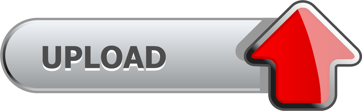 Upload Button Red Arrow PNG image