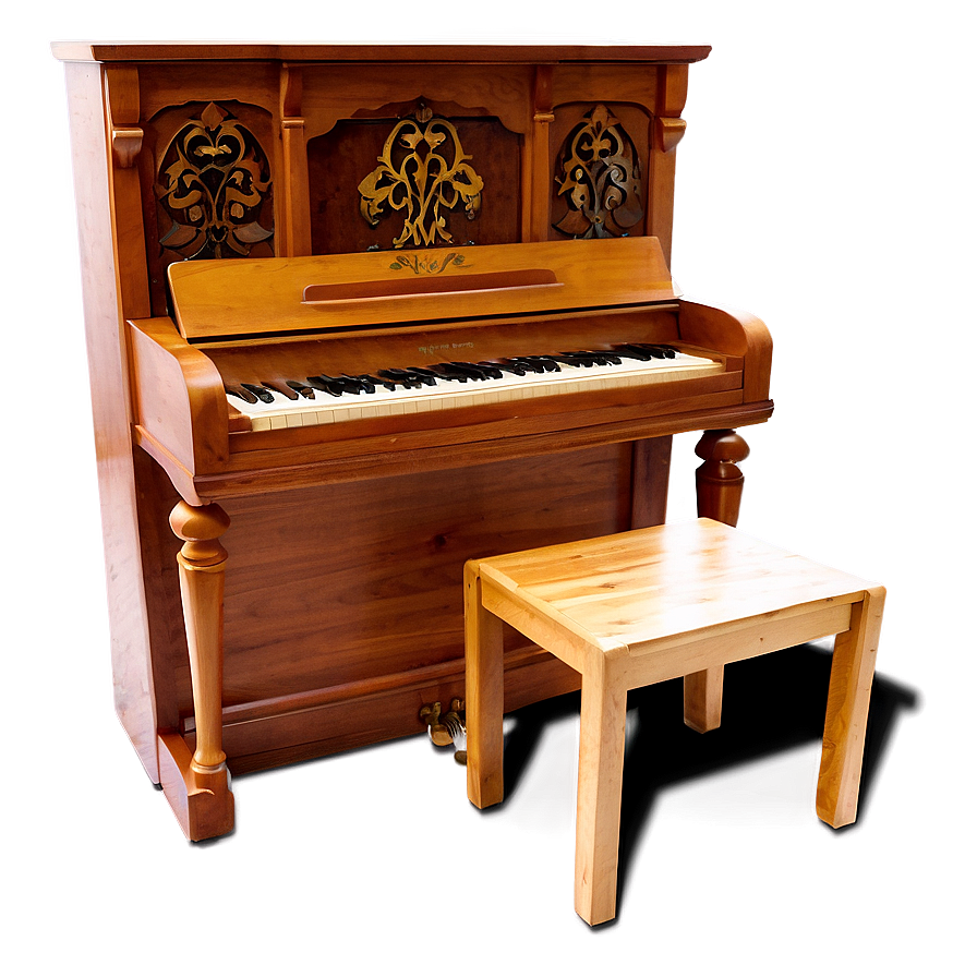 Upright Piano In A Classroom Png 06272024 PNG image