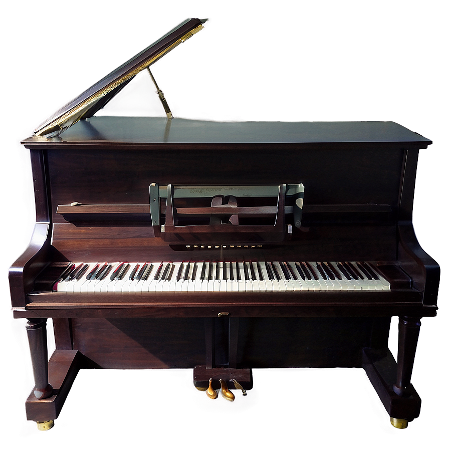 Upright Piano With Led Lights Png Qjp92 PNG image