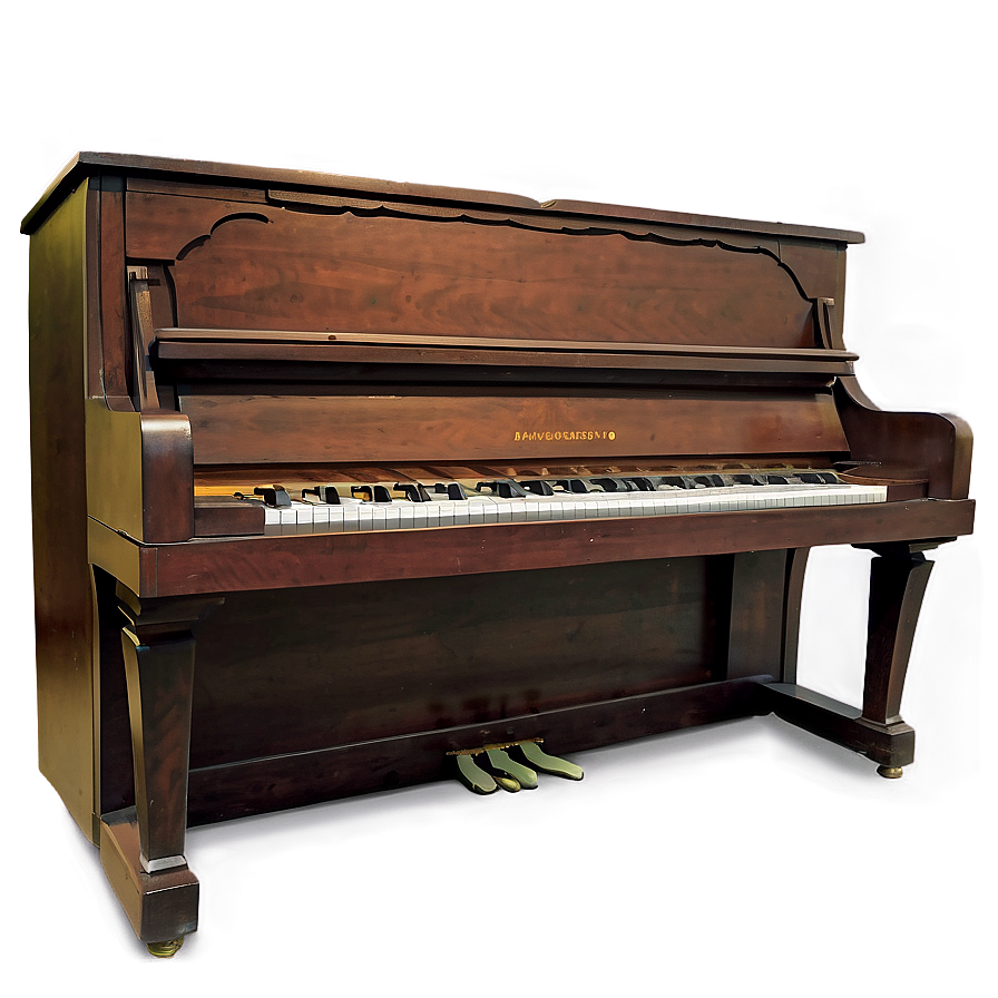 Upright Piano With Open Lid Png Ixq PNG image