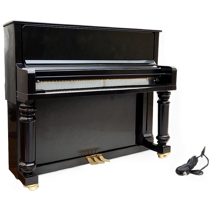 Upright Piano With Speakers Png Udc20 PNG image