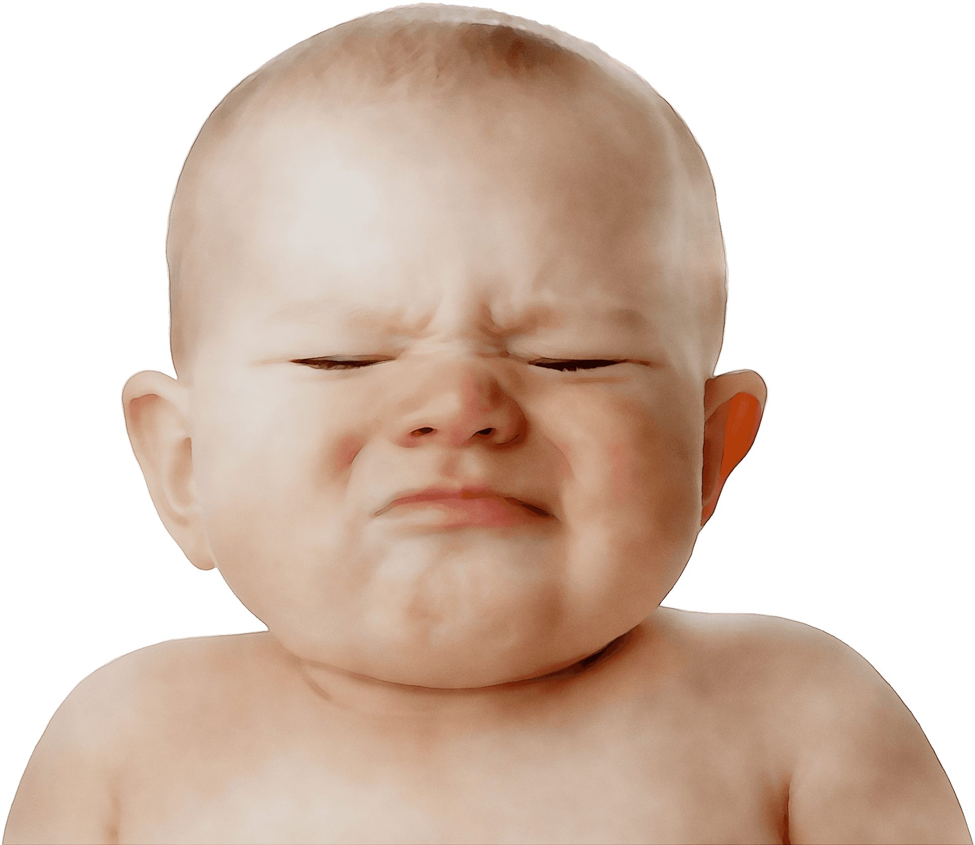 Upset Baby Aboutto Cry PNG image