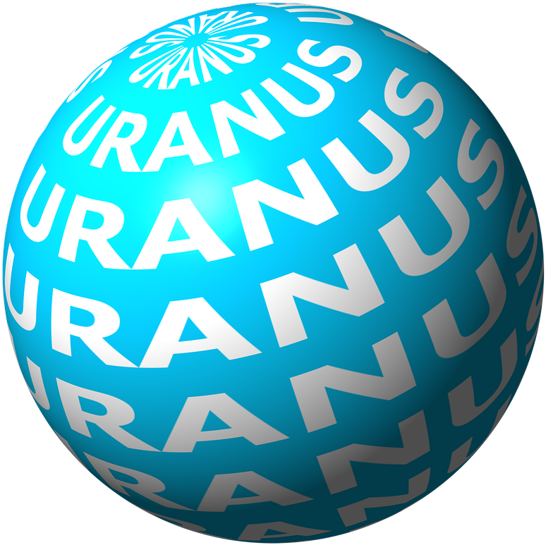 Uranus Textured Sphere PNG image