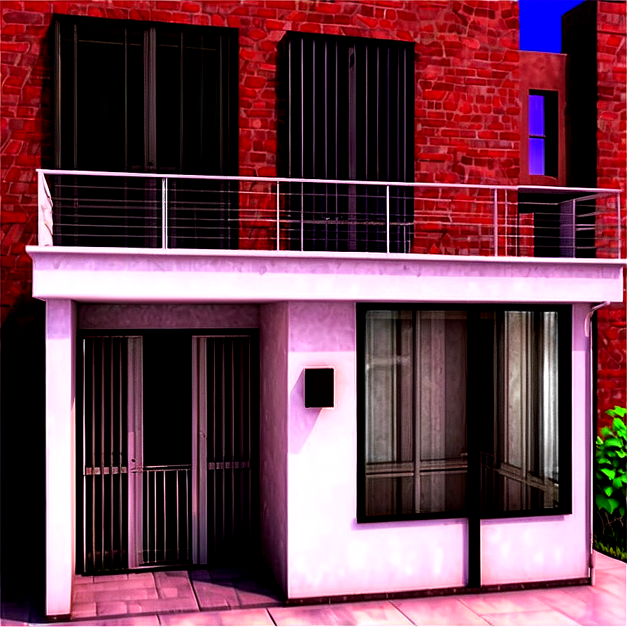 Urban Apartment Balcony Png Csv51 PNG image