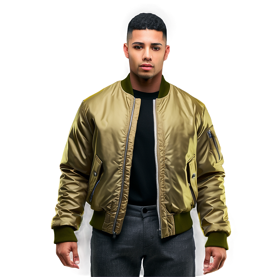 Urban Bomber Jacket Outfit Png 42 PNG image