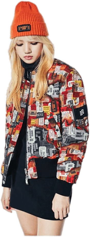 Urban Chic Fashion Style PNG image