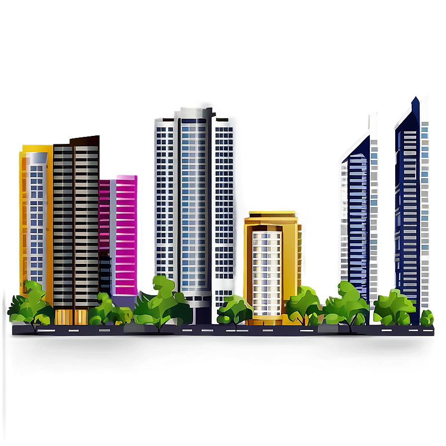 Urban City Land Png 06122024 PNG image