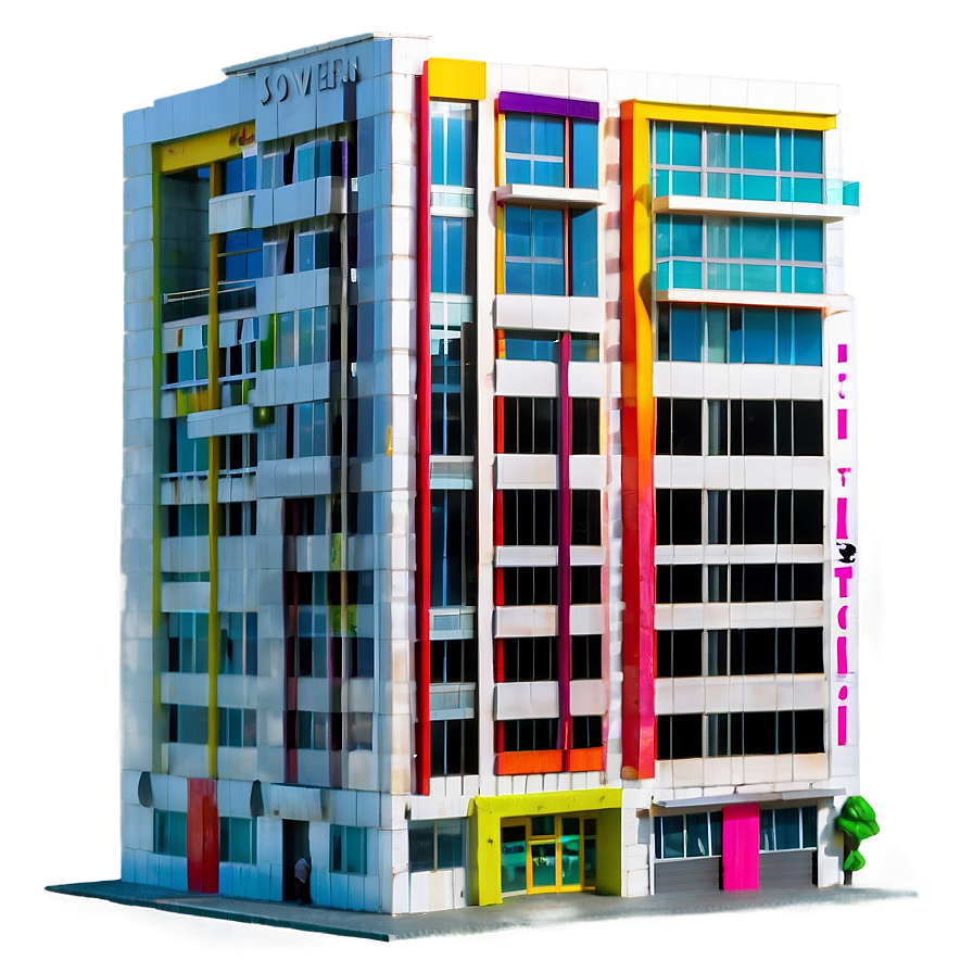 Urban Commercial Building Png 42 PNG image