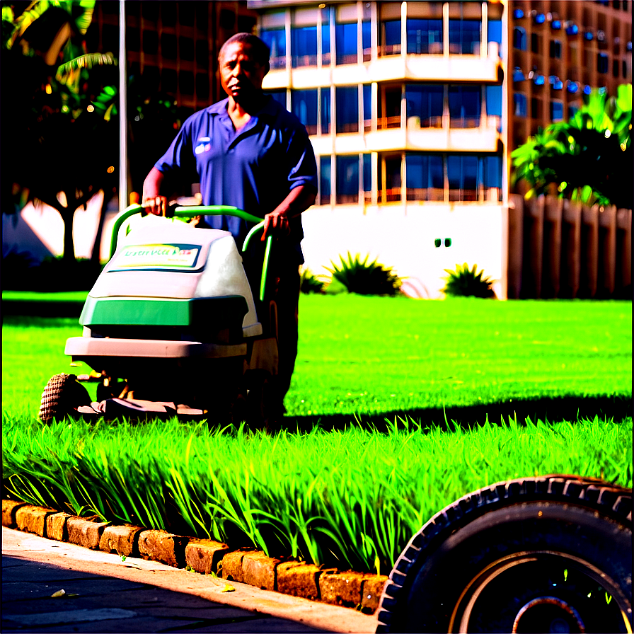 Urban Lawn Care Challenges Png Imm PNG image