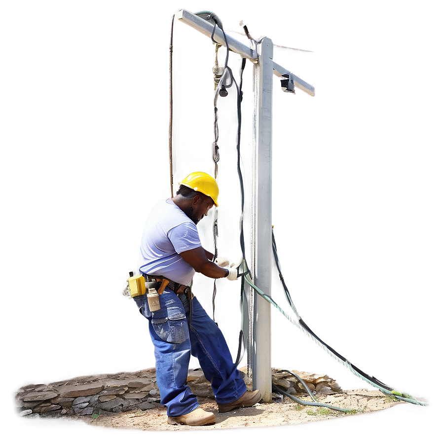 Urban Lineman Work Png Eeq PNG image