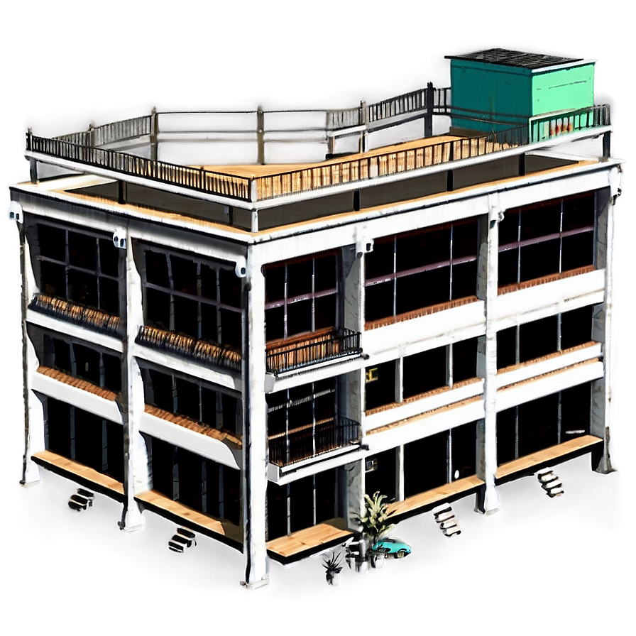 Urban Loft Building Png 29 PNG image