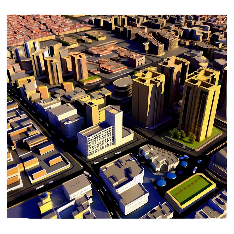 Urban Planning Concept Png Nxe24 PNG image