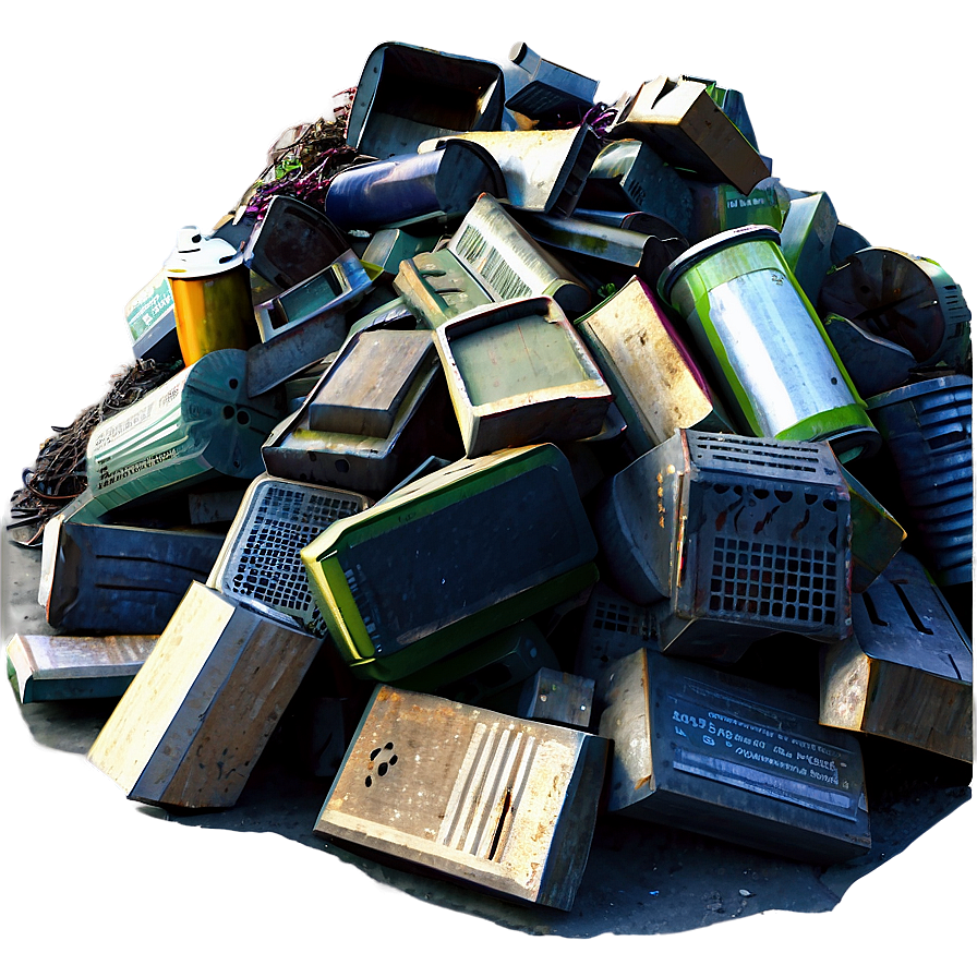 Urban Trash Heap Png Jxv61 PNG image