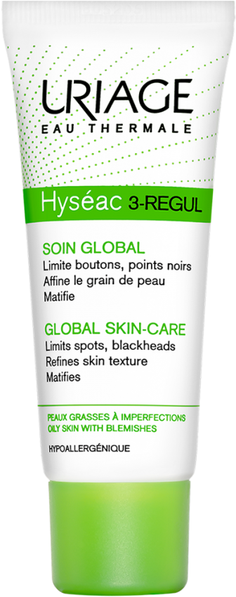 Uriage Hyseac3 Regul Global Skin Care Tube PNG image