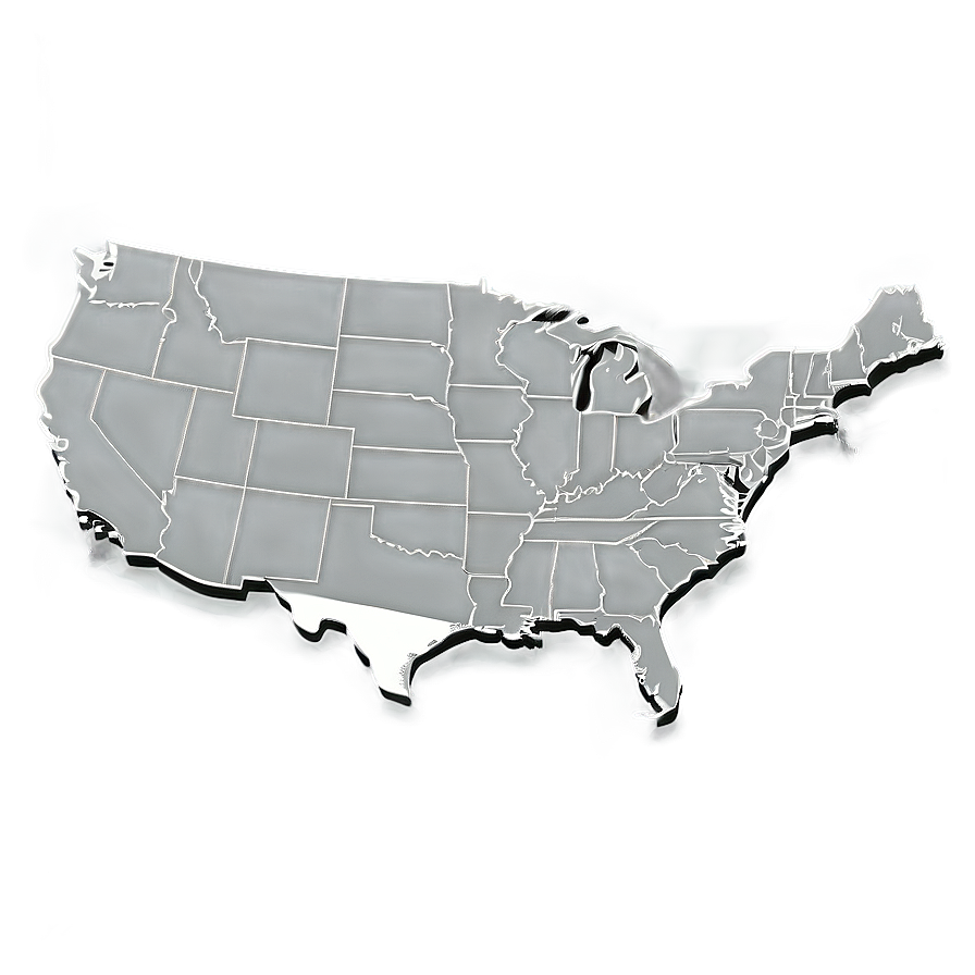 Usa Map For Coloring Png Age53 PNG image