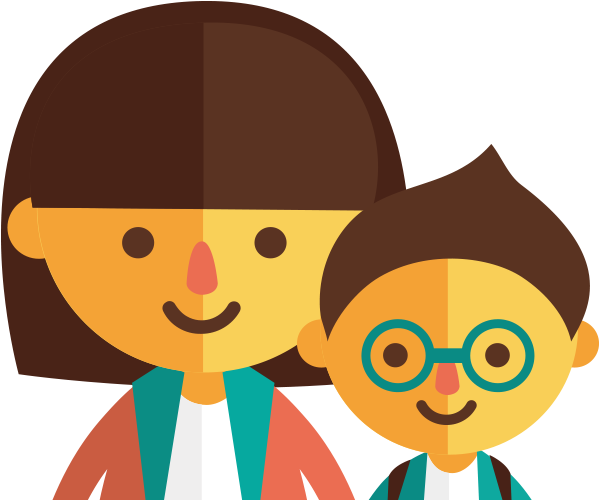 User Avatar Cartoon Motherand Child PNG image