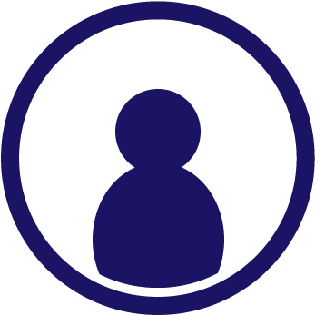 User Profile Icon Blue PNG image