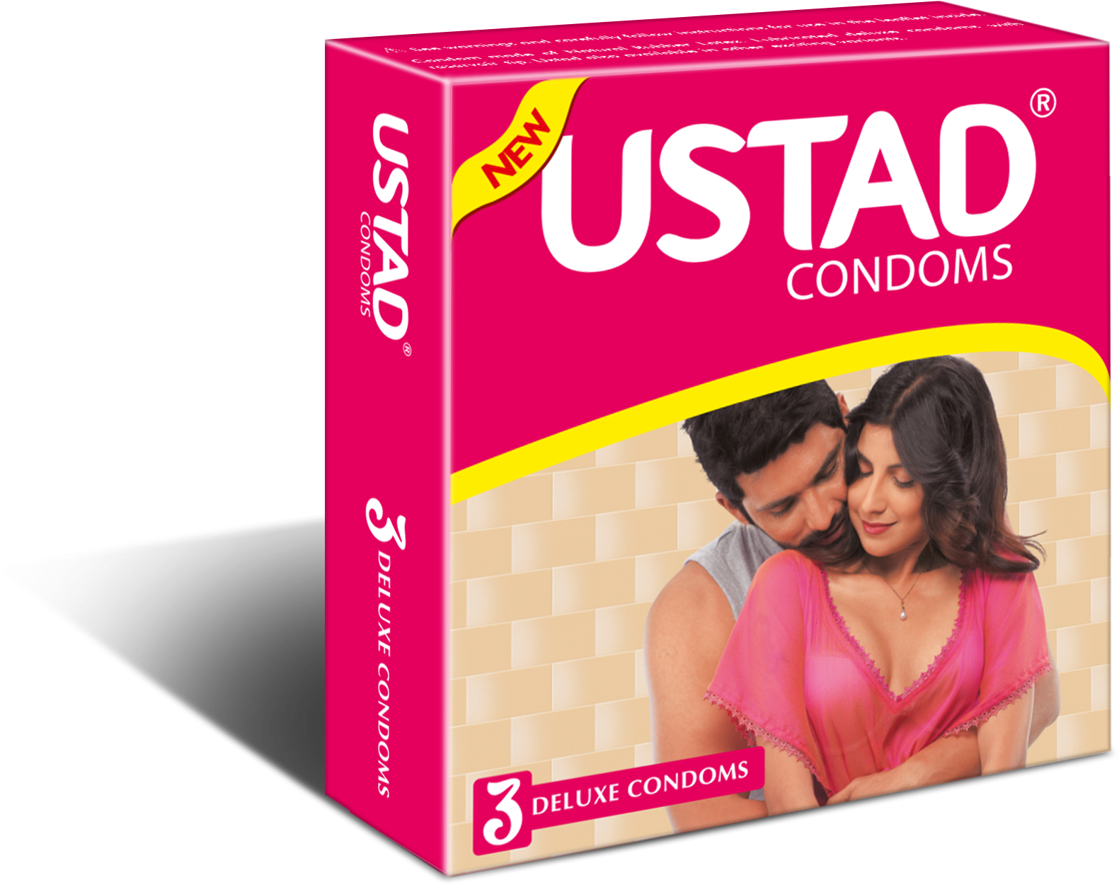 Ustad Condoms Packaging Image PNG image