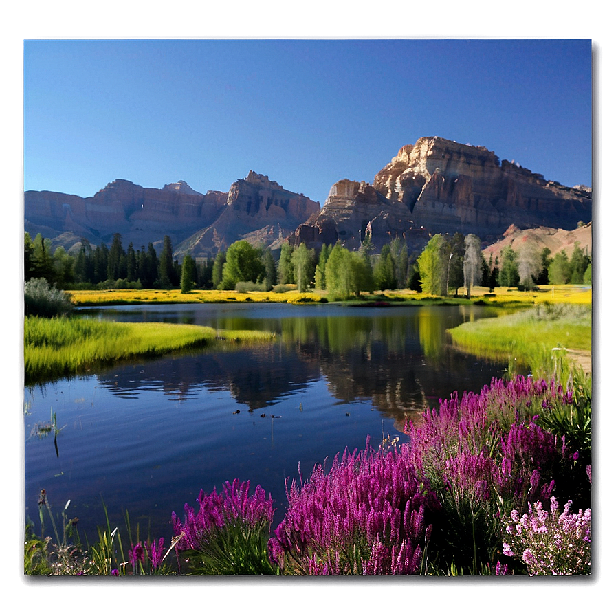 Utah Mirror Lake Scenic Byway Png 4 PNG image