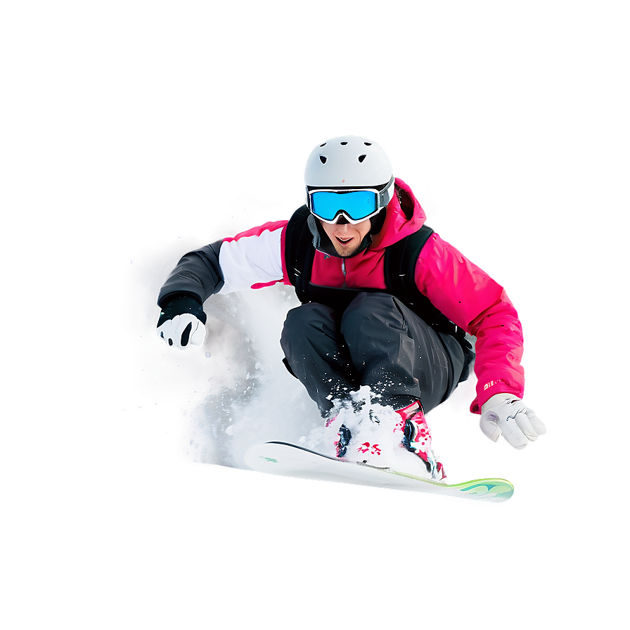 Utah Ski Snowboard Action Png Kwy4 PNG image