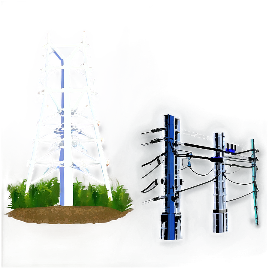 Utility Pole Base Png 06262024 PNG image